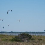 Kiteboarders at Cape Hatteras