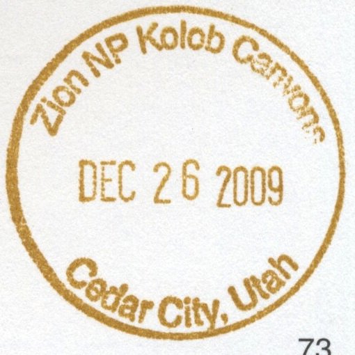 20091226 - Zion NP Kolob Canyons